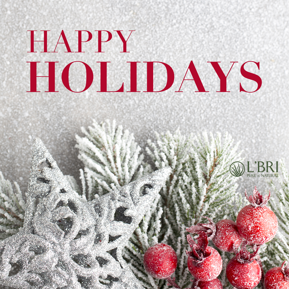 L'BRI News Home office closed for holidays