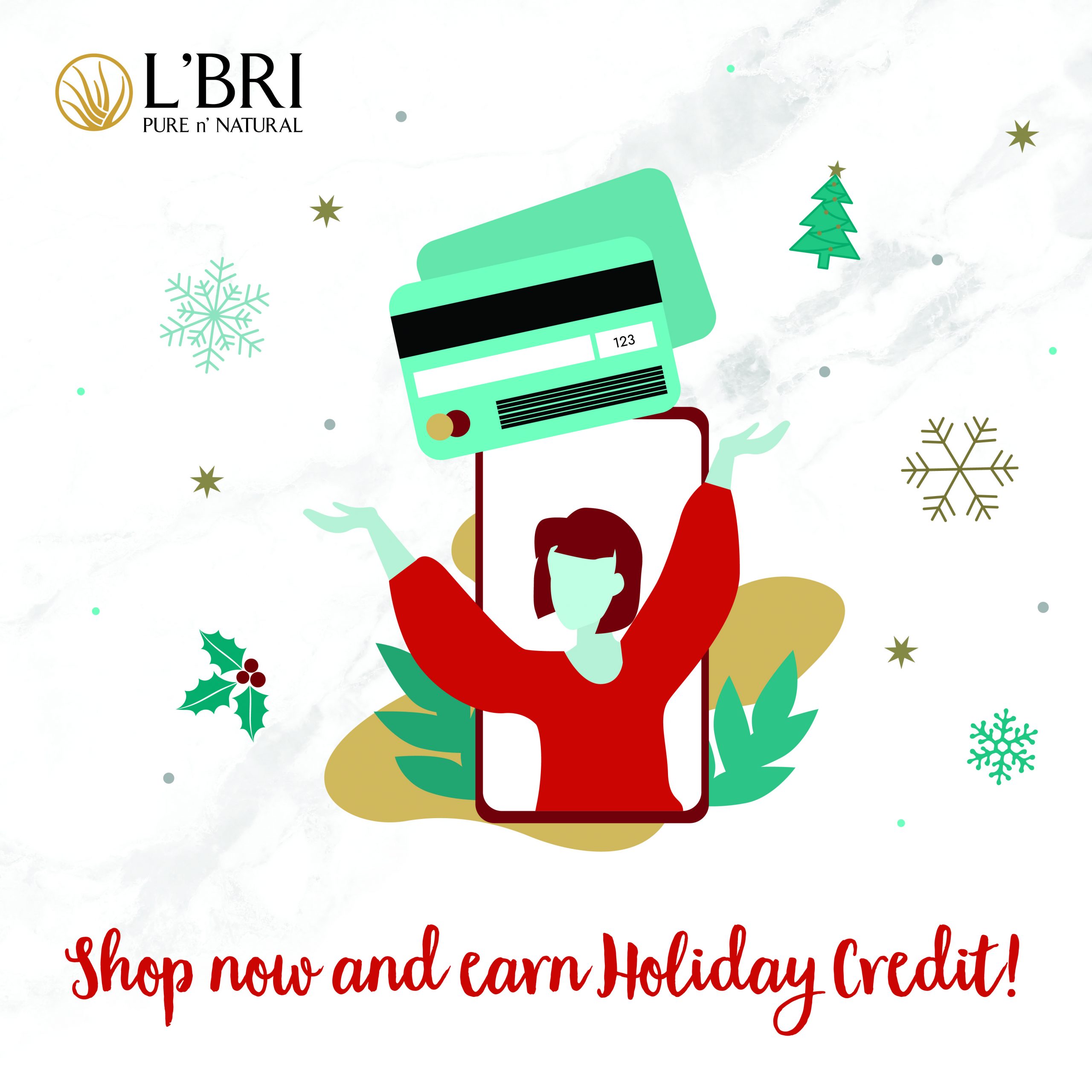 L'BRI News 20 Holiday Credit for Customers